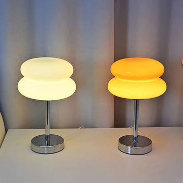 Macaron Glass Trichromatic Table Lamp