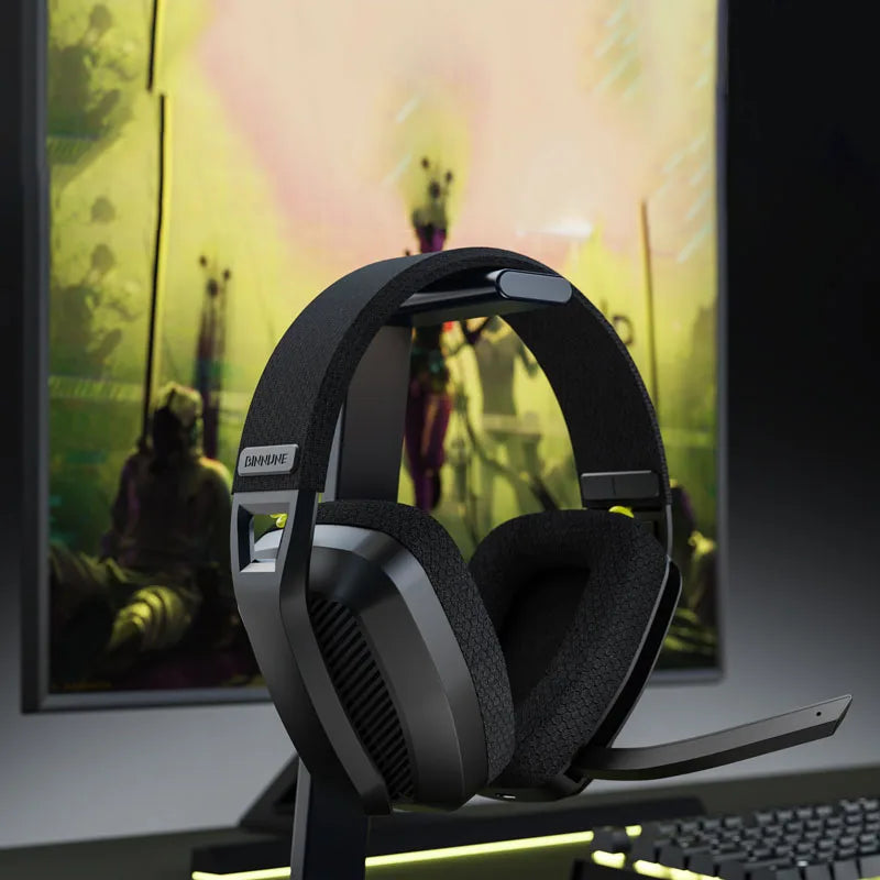 BINNUNE Wireless Gaming Headset Mic